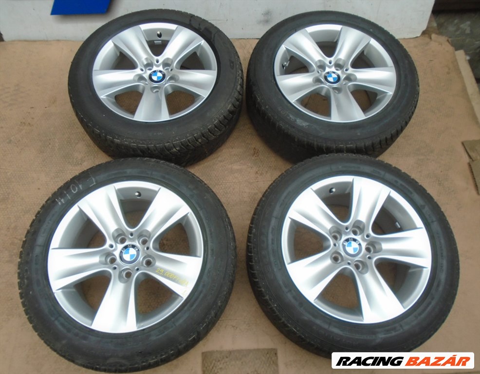 ÁR/DB! [GYÁRI BONTOTT] BMW - ALUFELNI SZETT TÉLI GUMIVAL 17&quot; - STERNSPEICHE 327 - 5-ÖS ; 6-OS / F10+LCI ; F11+LCI ; F06 GRANCOUPÉ+LCI ; F12+LCI ; F13+LCI - 6790172 2. kép